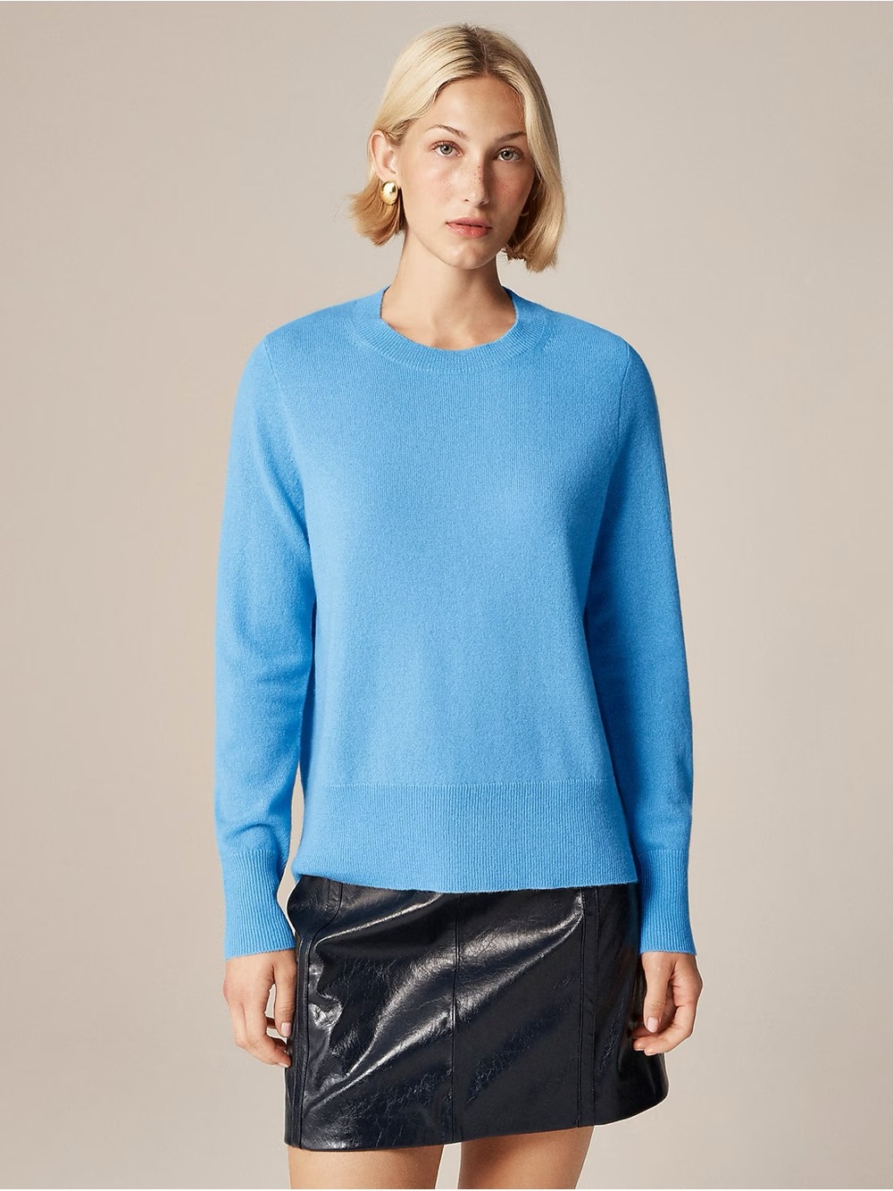 J. Crew Sky Blue Crewneck Sweater